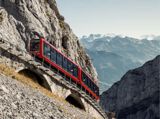 0090_Schoene Aussichten Touristik_Pilatus_Zahnradbahn_Viadukt_Eselwand